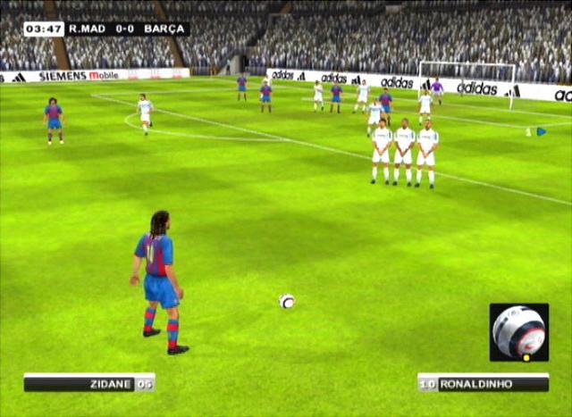 Barcelona Club Football 2005 - Xbox Screen