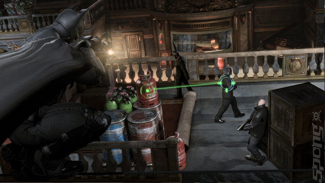 Batman: Arkham Origins - Wii U Screen