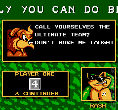 BattleToads Double Dragon: The Ultimate Team - NES Screen