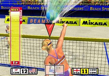 Beach Spikers: Virtua Beach Volleyball - GameCube Screen