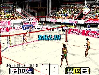 Beach Spikers: Virtua Beach Volleyball - GameCube Screen