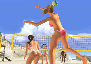 Summer Heat Beach Volleyball - PS2 Screen