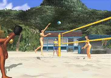 Summer Heat Beach Volleyball - PS2 Screen