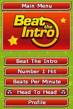 Beat The Intro - DS/DSi Screen