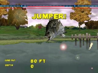 Big Bass Fishing - PlayStation Screen