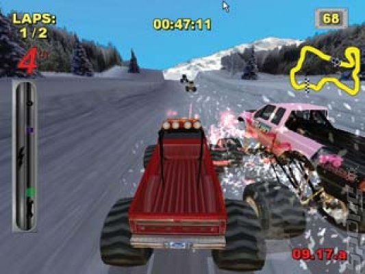 Big Foot: Collision Course - Wii Screen