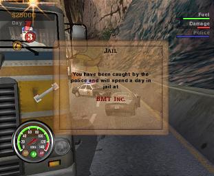 Big Mutha Truckers - PS2 Screen