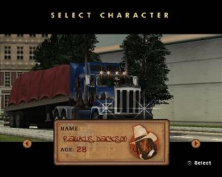 Big Mutha Truckers - PS2 Screen