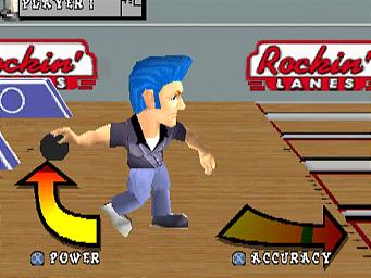 Big Strike Bowling - PlayStation Screen