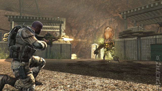 Blacksite: Area 51 - Xbox 360 Screen