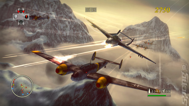 Blazing Angels 2: Secret Missions of World War II - PS3 Screen