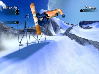 Boarder Zone - Dreamcast Screen
