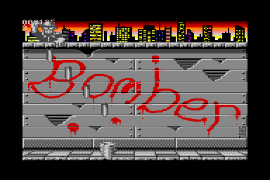 Bomber - C64 Screen