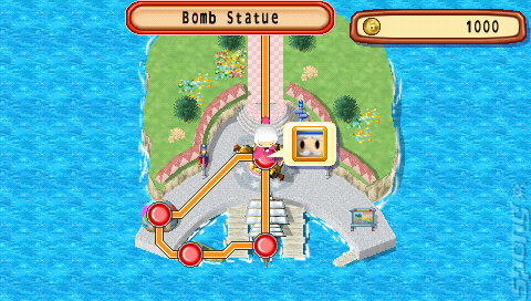 Bomberman Land - PSP Screen