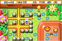 Bomberman Max 2: Blue Advance - GBA Screen