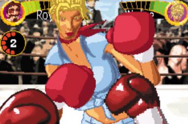 Boxing Fever - GBA Screen