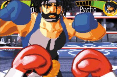 Boxing Fever - GBA Screen