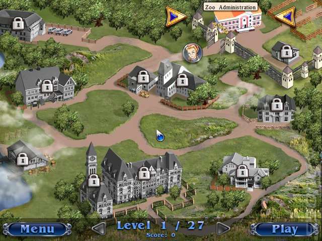 Brain College: 3 Days ZOO Mystery - PC Screen