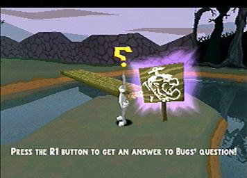 Bugs Bunny: Lost in Time - PlayStation Screen