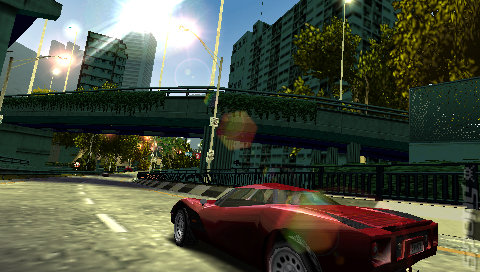 Burnout Dominator - PSP Screen