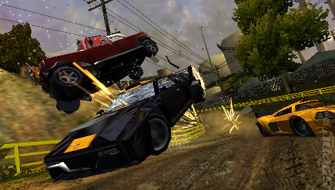 Burnout Dominator - PSP Screen