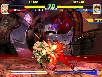 Capcom Fighting Jam - Xbox Screen