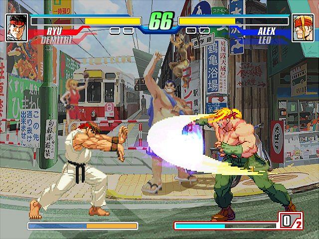 Capcom Fighting Jam - Xbox Screen