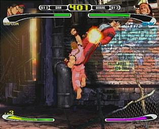 Capcom Vs SNK Pro - PlayStation Screen