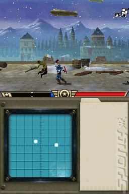 Captain America: Super Soldier - DS/DSi Screen