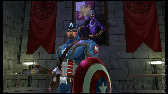 Captain America: Super Soldier - Wii Screen