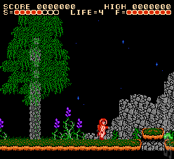 The Adventures of Captain Comic - NES Screen