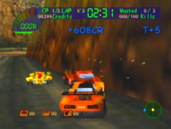 Carmageddon 64 - N64 Screen