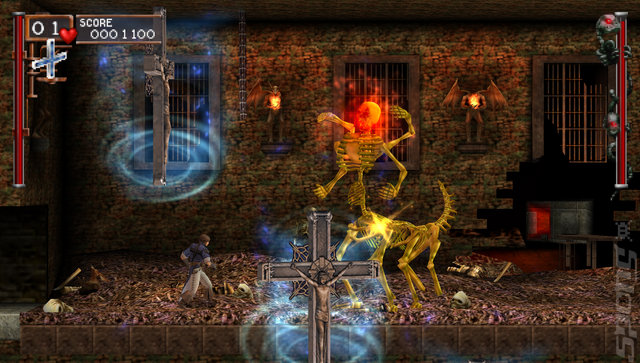 Castlevania: The Dracula X Chronicles - PSP Screen