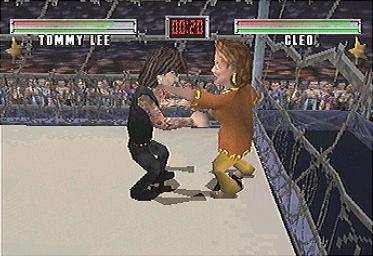 Celebrity Deathmatch - PlayStation Screen