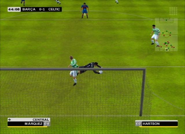 Celtic Club Football 2005 - Xbox Screen