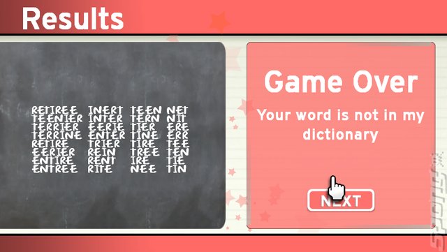 Challenge Me: Word Puzzles - Wii Screen