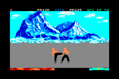 Chambers of Shaolin - C64 Screen