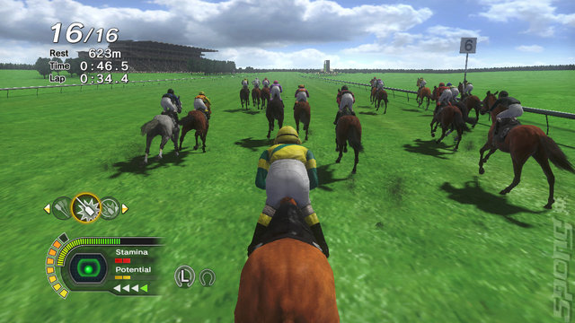 Champion Jockey: G1 Jockey & Gallop Racer - Wii Screen