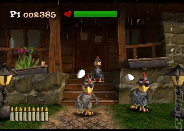 Chicken Riot - Wii Screen