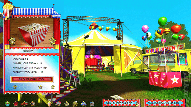 Circus World - Mac Screen