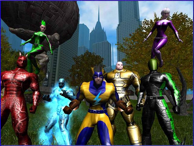 City of Heroes Deluxe - PC Screen