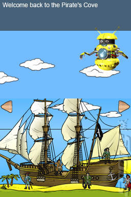 Clever Kids: Pirates - DS/DSi Screen