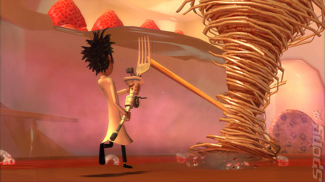 Cloudy With a Chance of Meatballs - Wii Screen
