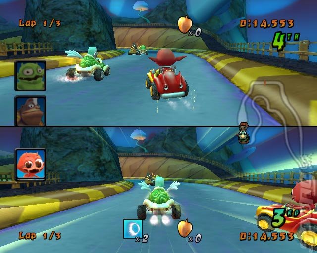 Cocoto Kart Racer  - PS2 Screen