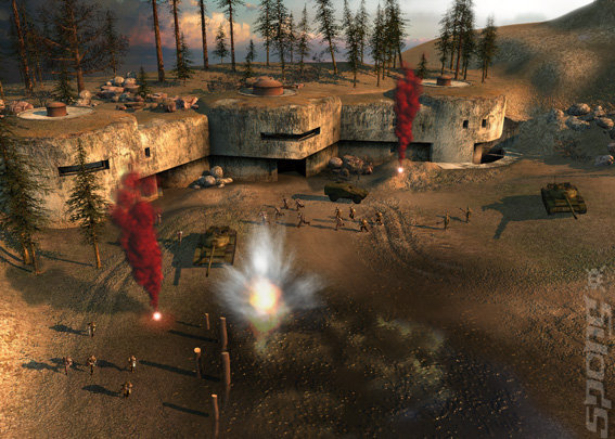 Codename Panzers: Cold War - PC Screen