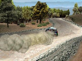 Colin McRae Rally 2.0 and No Fear Downhill Mountain Biking - PlayStation Screen