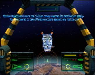 Colony Wars Vengeance - PlayStation Screen