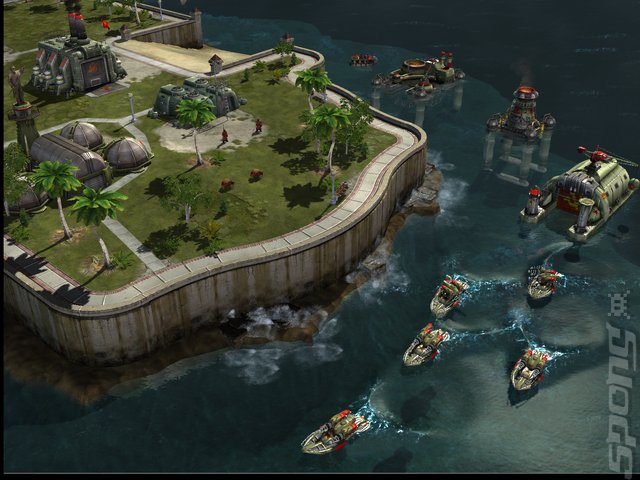 Command & Conquer: Red Alert 3 - Xbox 360 Screen