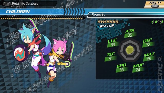 Conception II: Children of the Seven Stars - 3DS/2DS Screen