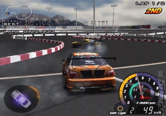 D1 Professional Drift Grand Prix Series - PS2 Screen